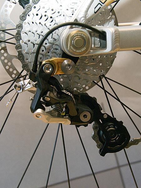 The new Saint rear derailleur