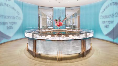 Tiffany & Co.'s Landmark store is spread across ten levels 