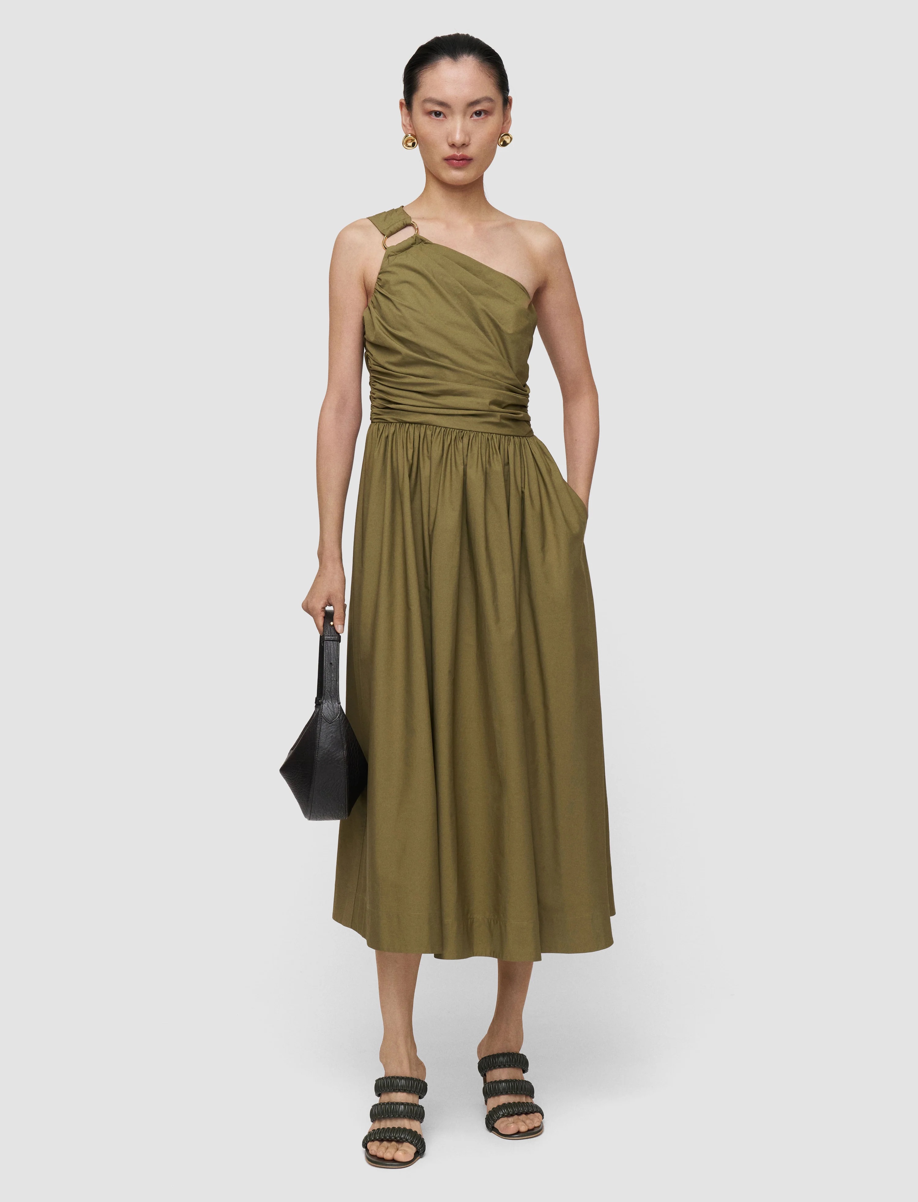 JOSEPH, Ros Cotton Poplin Dress Regular
