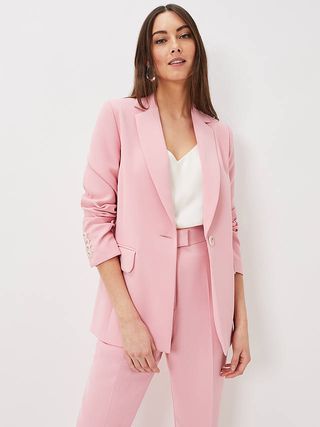 Phase Eight Calypso Suit Blazer, Flamingo Pink