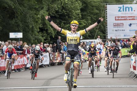 Moreno Hofland (LottoNL-Jumbo) wins stage 3 at the Ster ZLM Toer