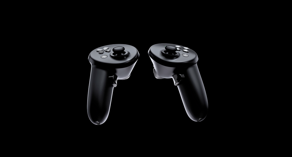 Pimax's new Ringless VR Controllers.