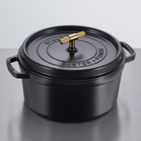 Staub x Buster + Punch &nbsp;4QT Cast Iron Round Cocotte: $349 @ Buster + Punch