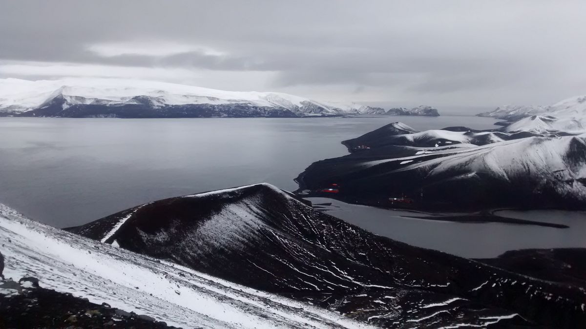 Deception Island, Antarctic volcano