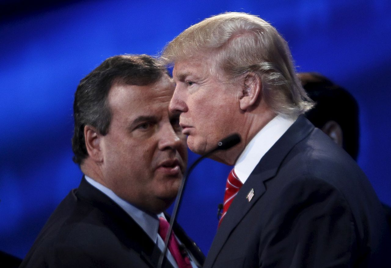 Chris Christie endorses Donald Trump for the presidency. 