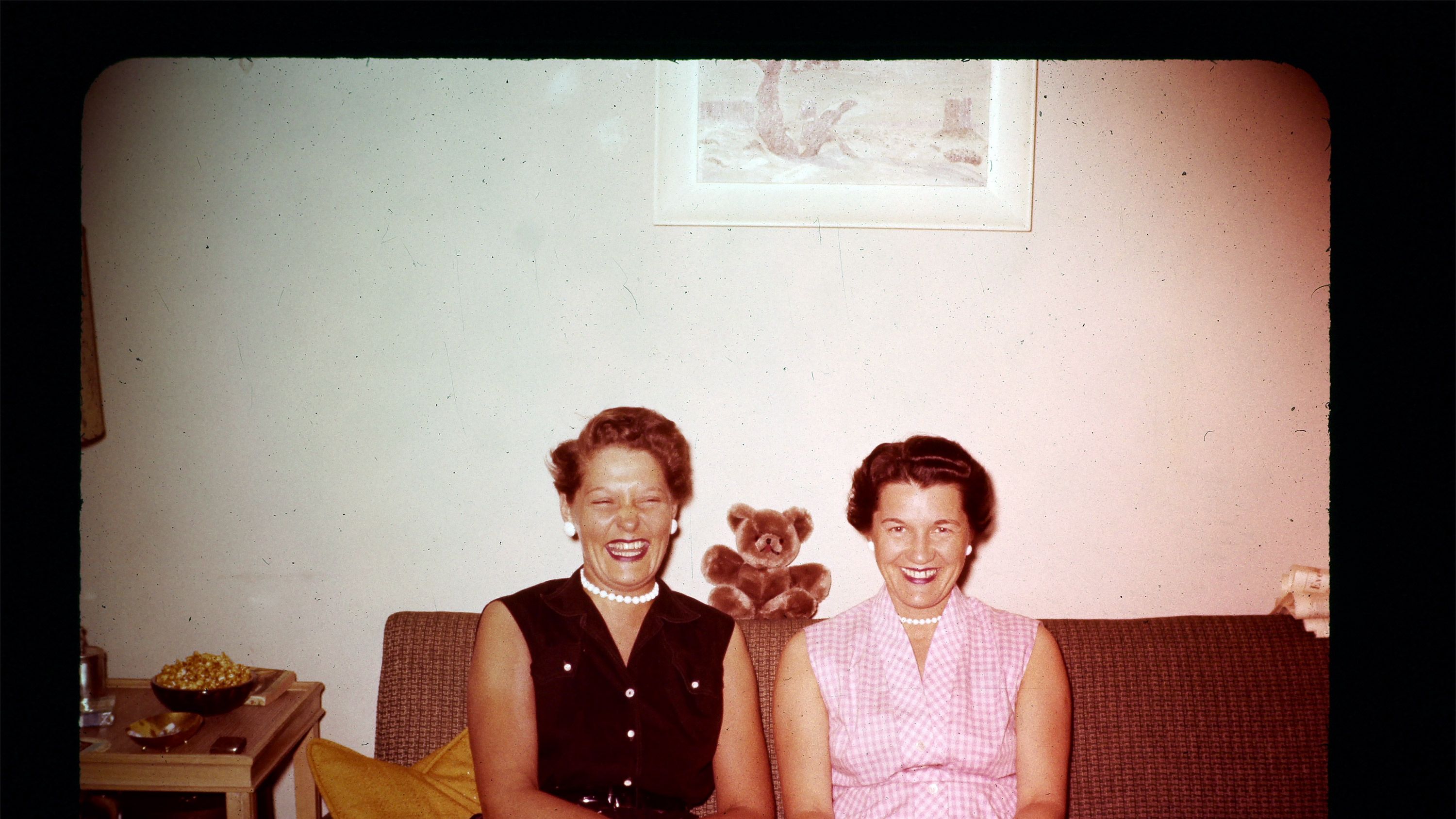 a retro photo of the women from 'a secret love'