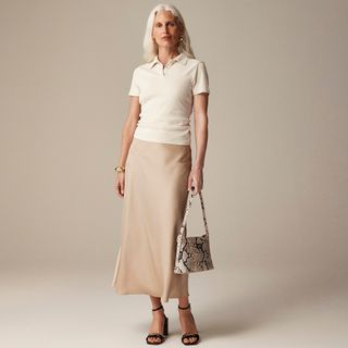 J.Crew, Gwyneth Slip Skirt