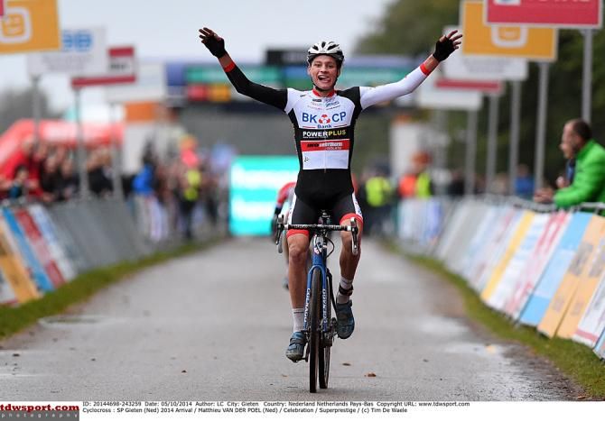 Mathieu van der Poel (BKCP-Powerplus) wins in Gieten