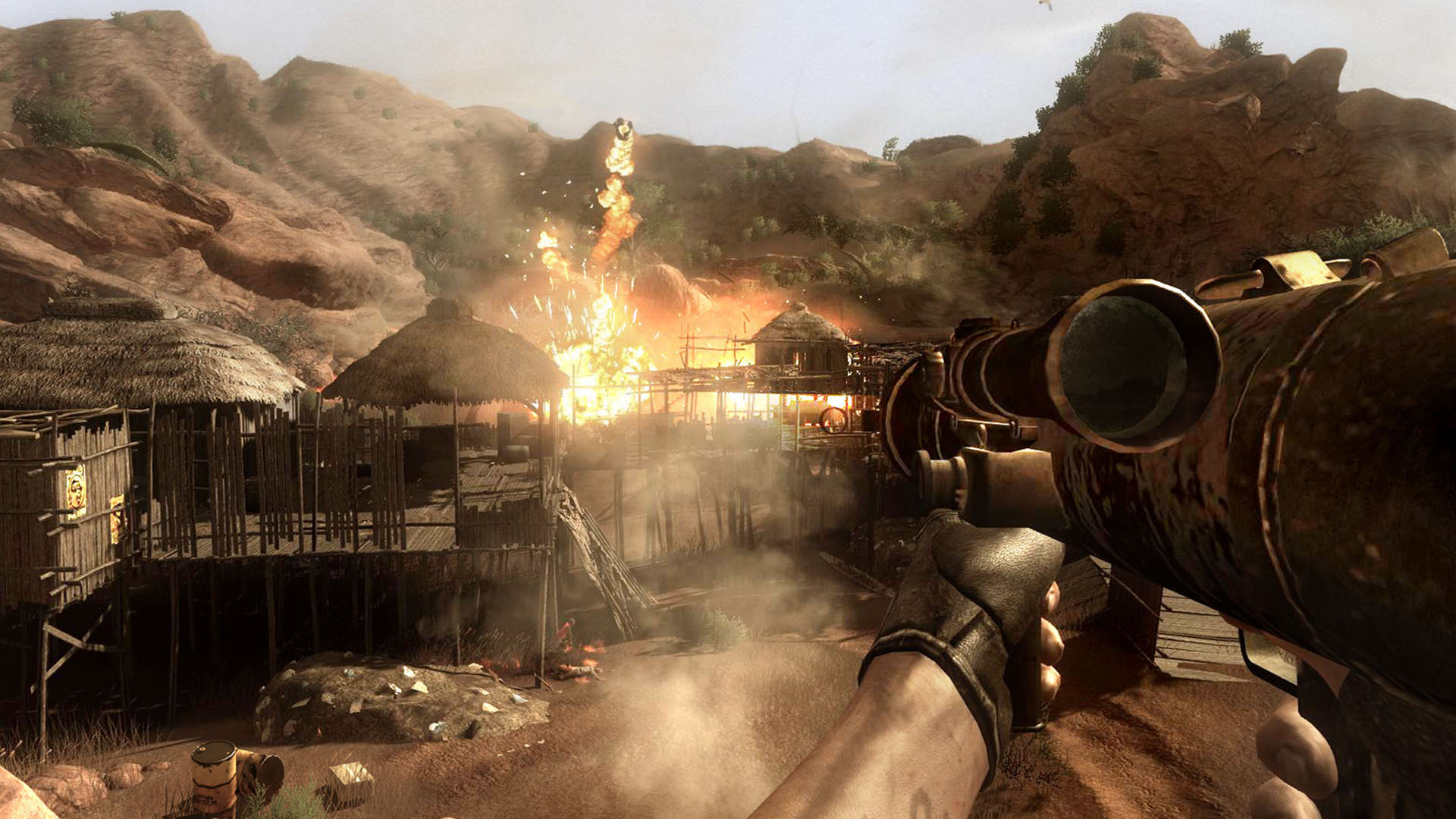 Old Games Running in 4K - Far Cry 2 