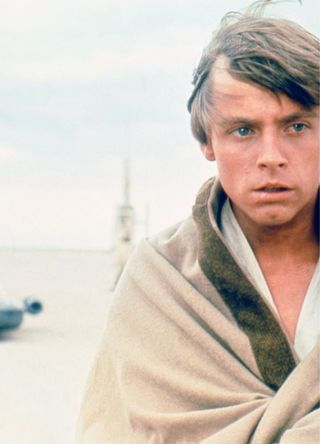 Mark Hamill in Star Wars.