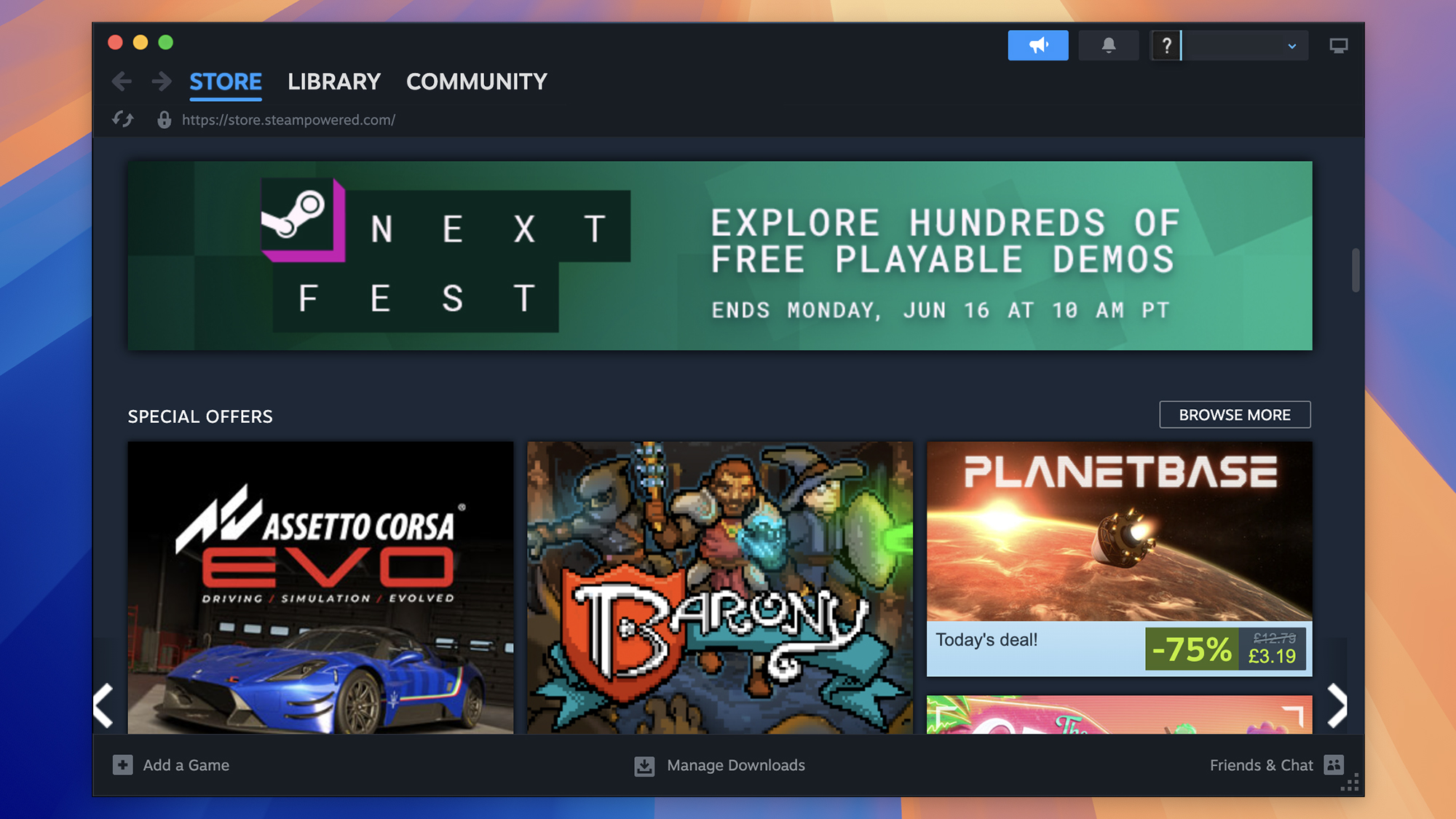 Steam for macOS