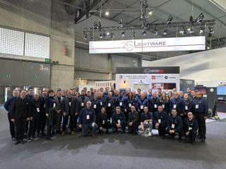 A group of Lightware employees.