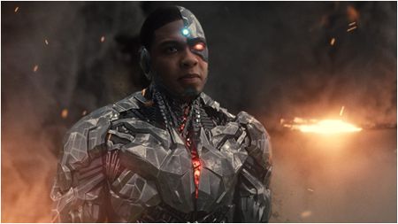 Cyborg in Zack Snyder's Justice League