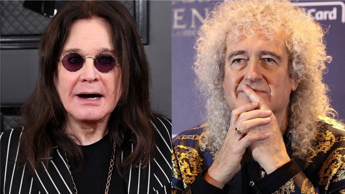 Ozzy Osbourne and Queen&#039;s Brian May