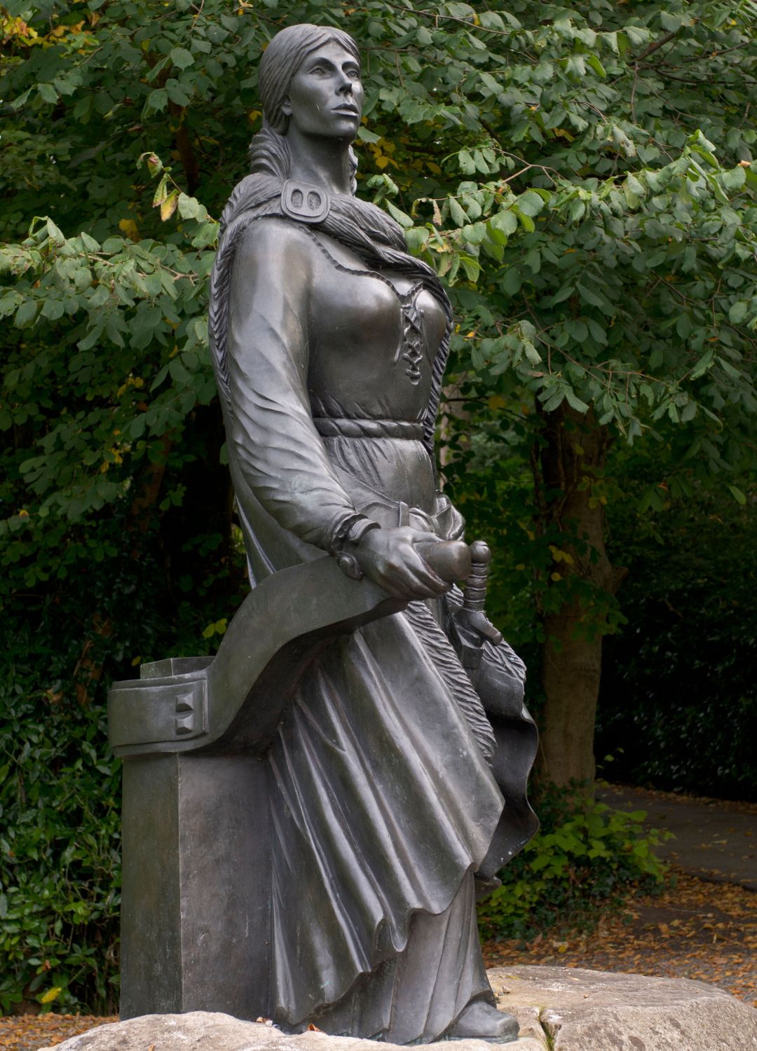 A statue of Grace O&#039;Malley