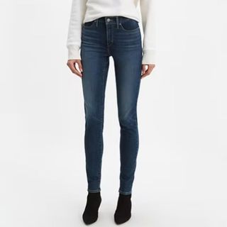 blue skinny jeans 311 shaping jeans