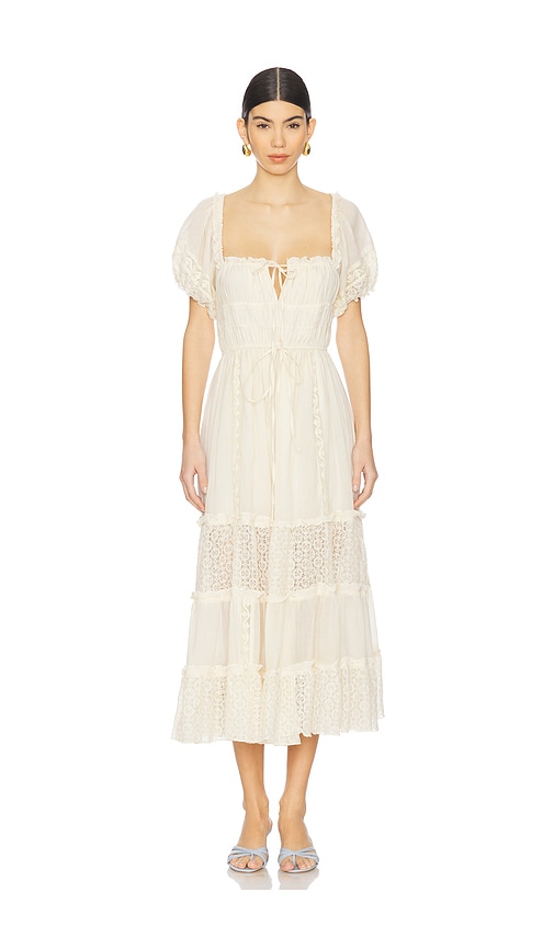 Falling Sun Midi Dress