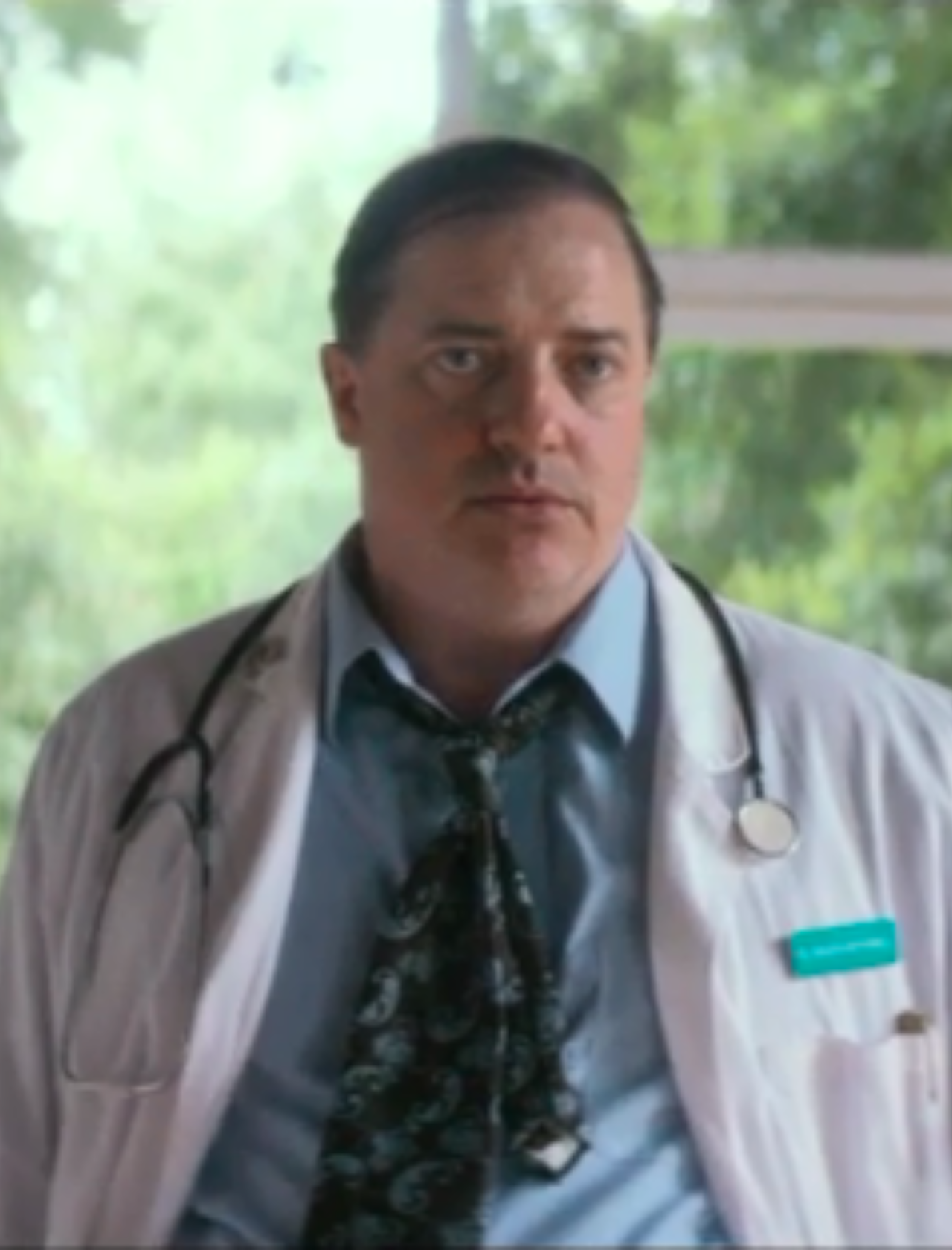 Brendan Fraser as Dr. Miles Mitchell in The Poison Rose 2019