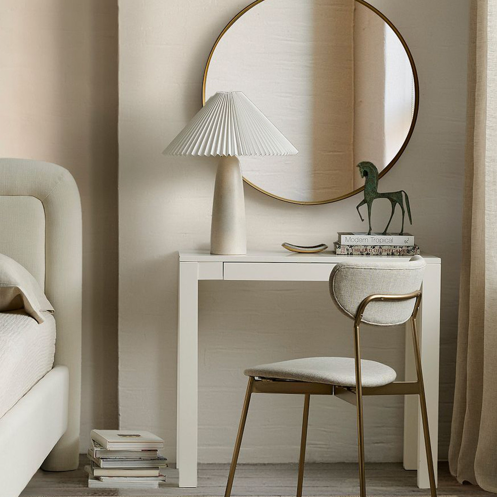 West Elm bedside lamp