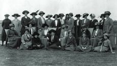 Female golfers at Aldeburgh Golf Club in 1911