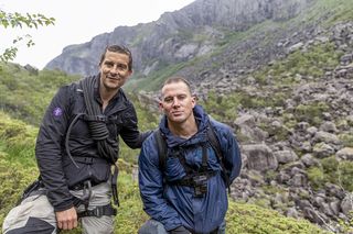 Bear Grylls and Channing Tatum