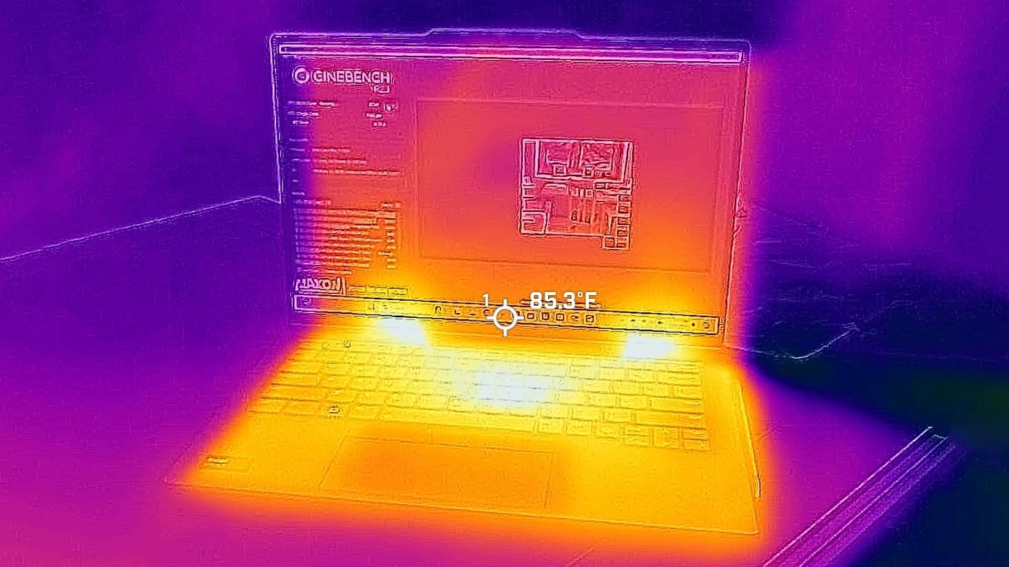 Lenovo ThinkPad X1 2-in-1 (Gen 9) thermals.