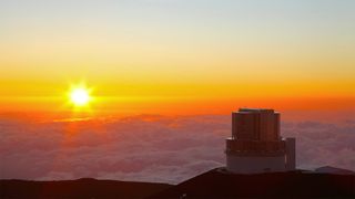 The Subaru observatory, on Hawaii's Mauna Kea.