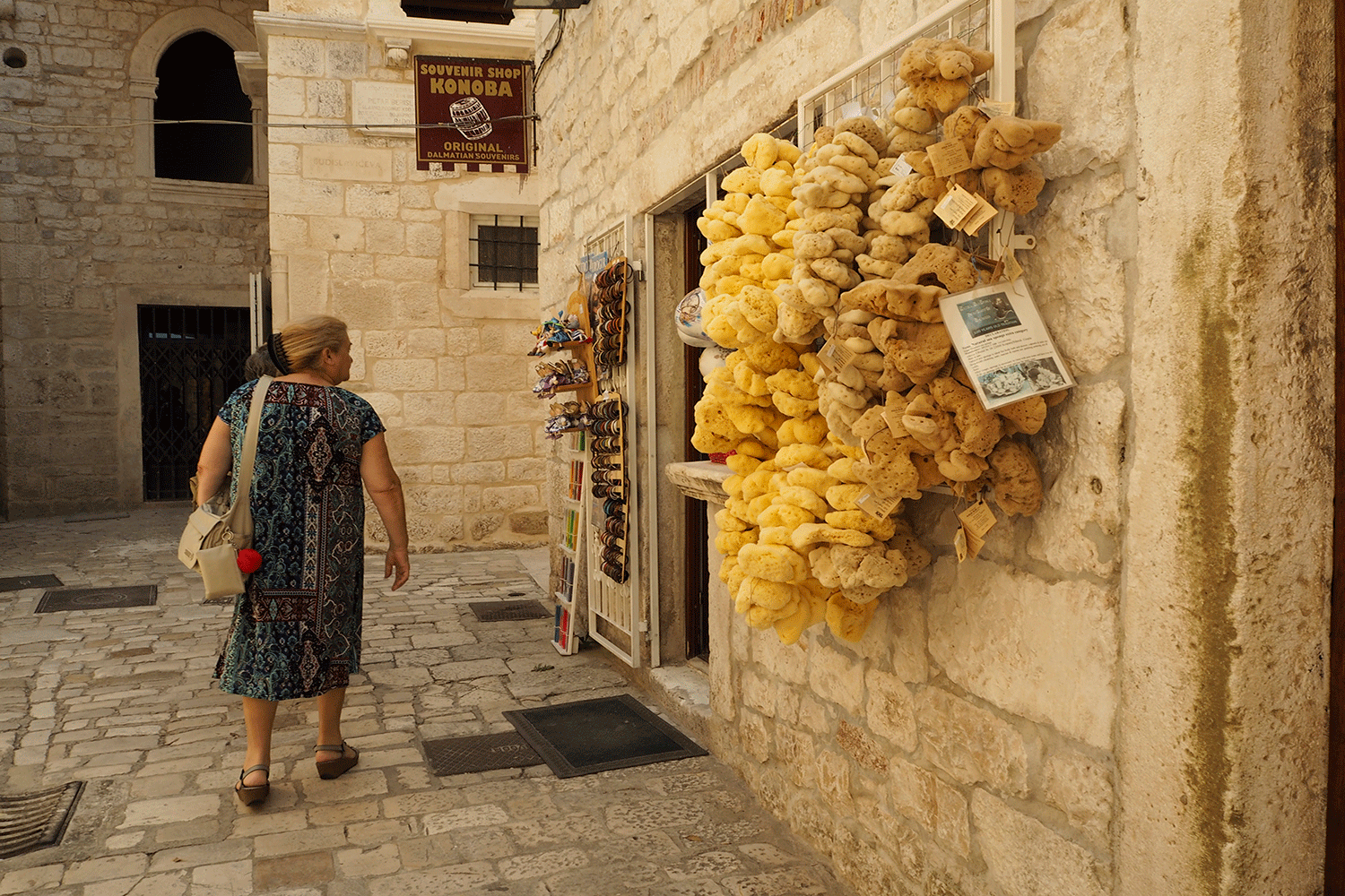 Shop with the locals in Trogir's labyrinth of cobbled lanes