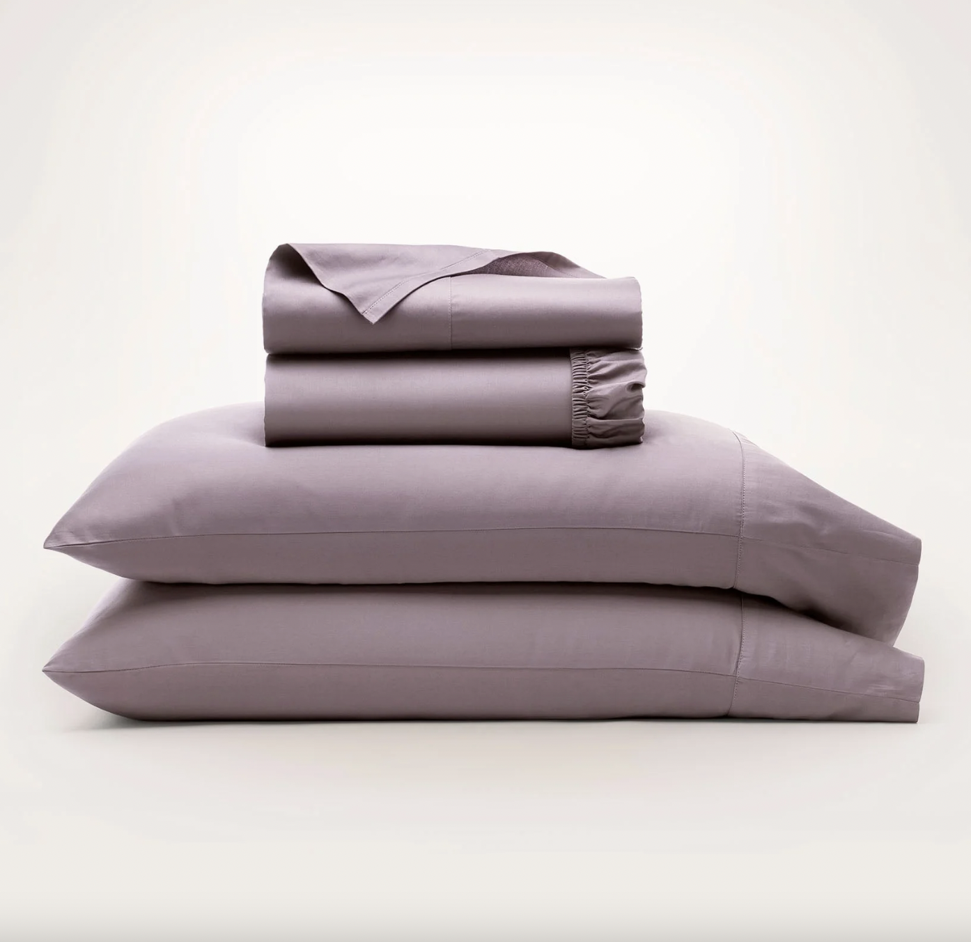 Lavender 100% French Flax Linen Fitted Sheet