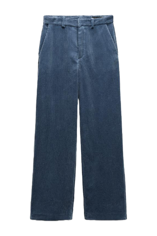 Straight Leg Corduroy Pants Zw Collection