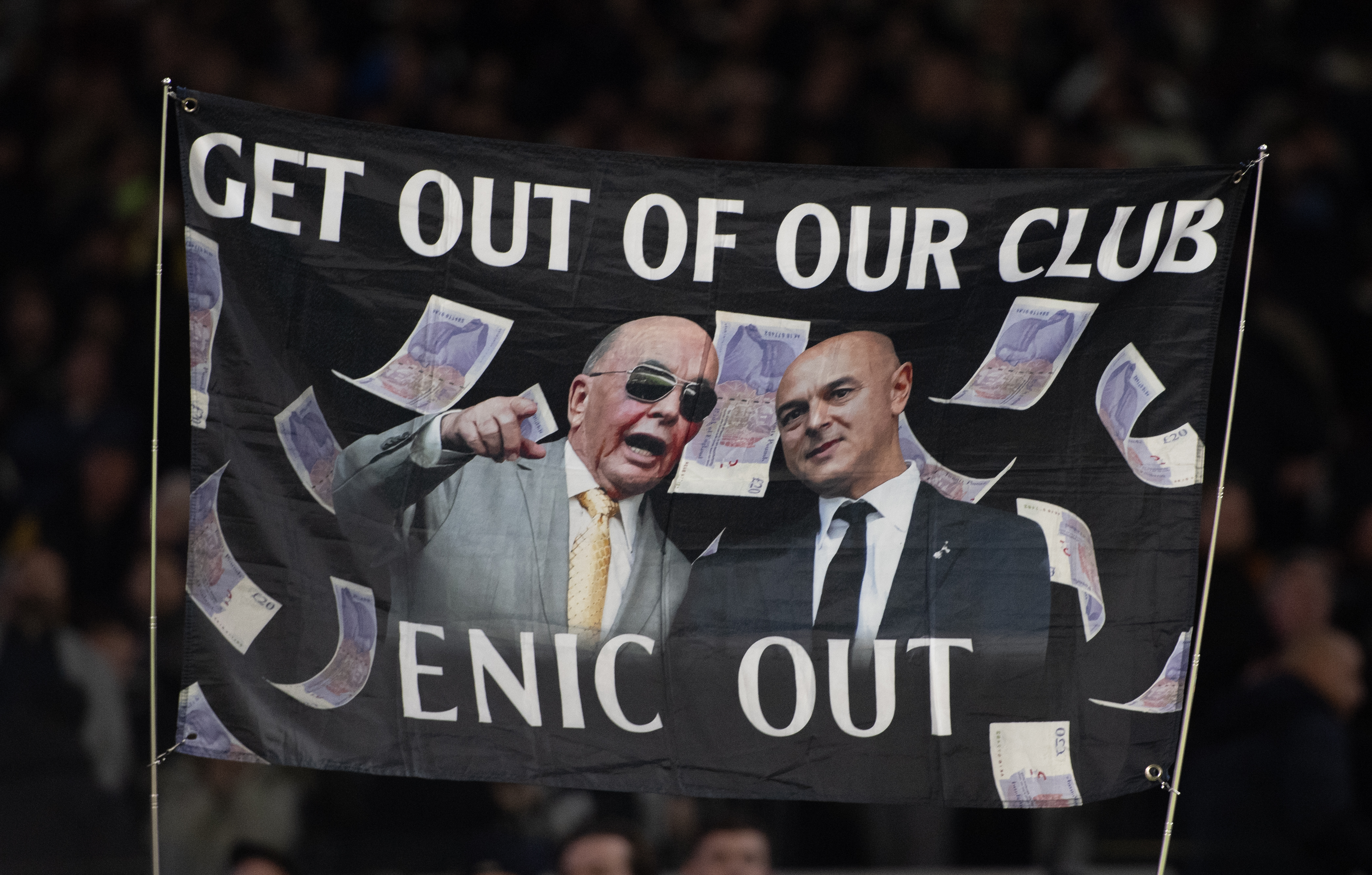 Enic and Levy have often been lambasted for Tottenham&#039;s poor performances in recent years
