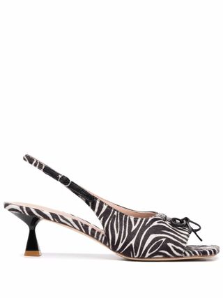 Bella Zebra-Print Pumps