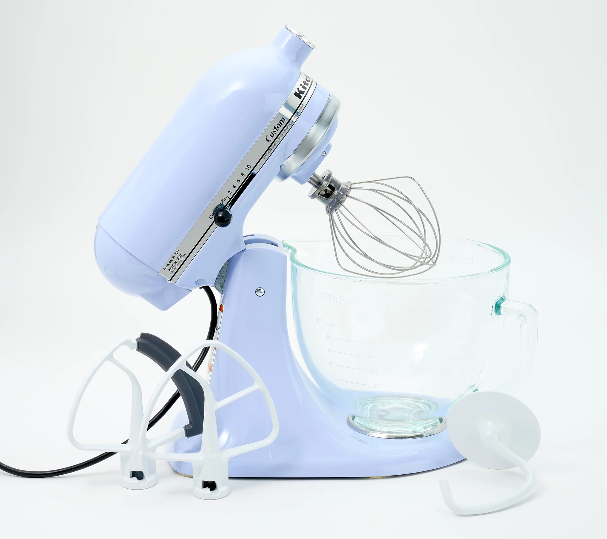 Kitchenaid 5-Qt Tilt Head Glass Bowl Stand Mixer W/ Flex Edge