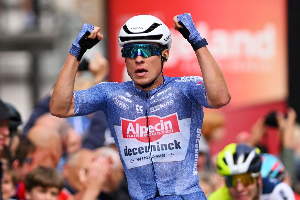 Baloise Tour of Belgium stage 3 winner Jasper Philipsen