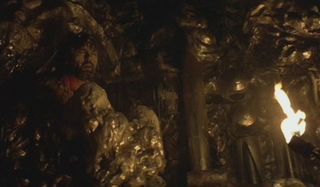 Tom Skerritt coccooned by the Xenomorphs in Alien: Director's Cut