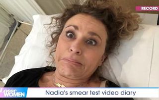 nadia sawalha smear test