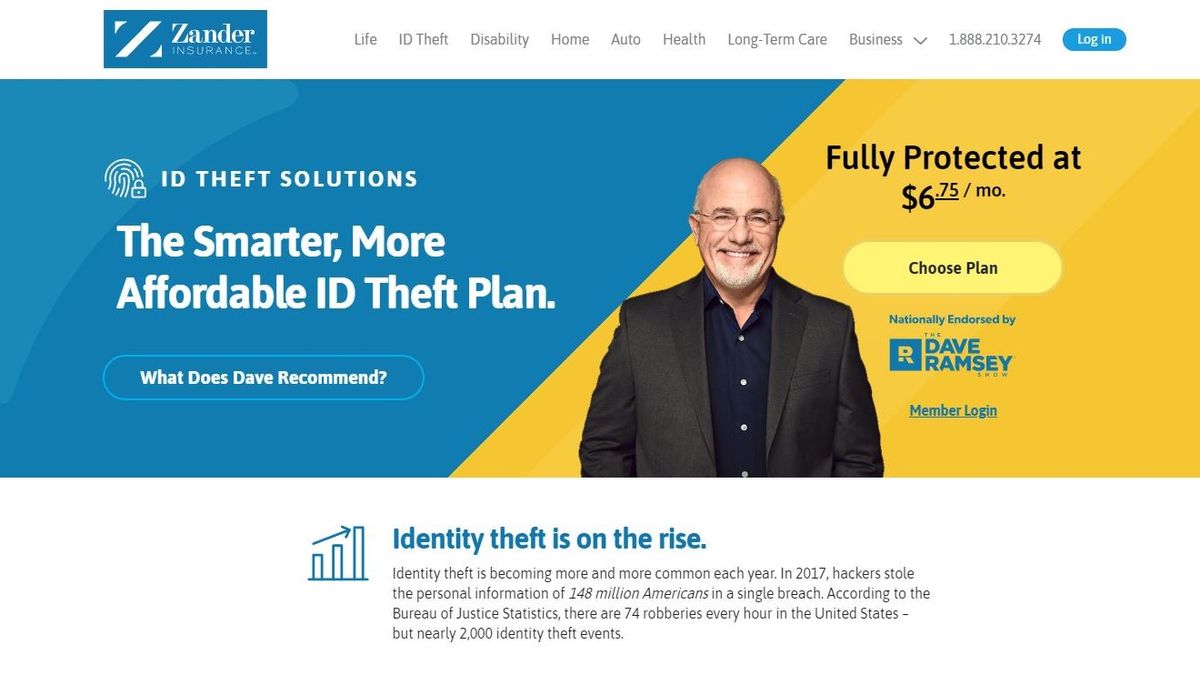Zander Identity Theft Protection review TechRadar