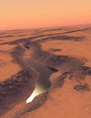 Evidence Found for Ancient Mars Lake