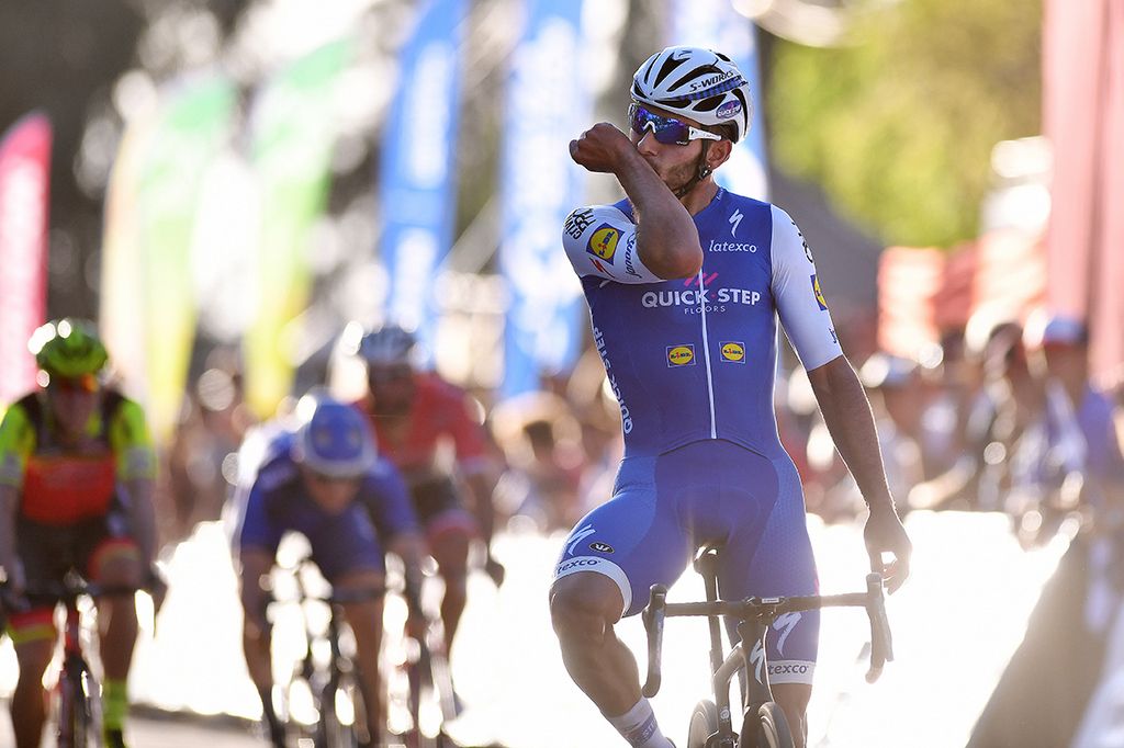 The familiar victory celebration of Fernando Gaviria