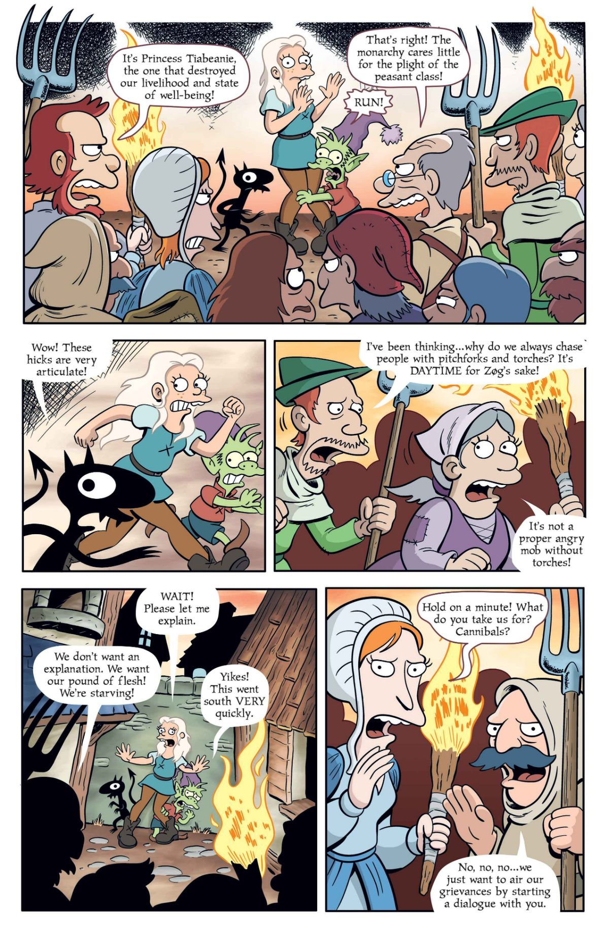 Disenchantment: Untold Tales Vol. 1 art