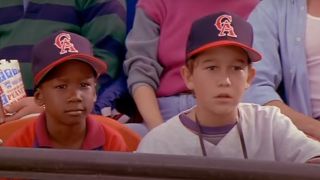 Milton Davis Jr. and Joseph Gordon-Levitt in Angels in the Outfield