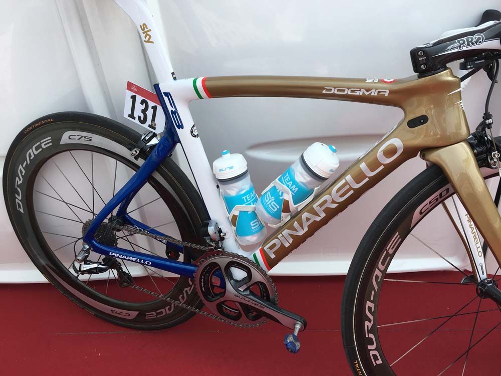Elia Vivivani's special Pinarello Dogma F8