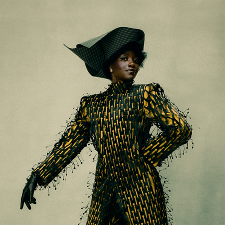 Lupita Nyong'o poses for Who What Wear