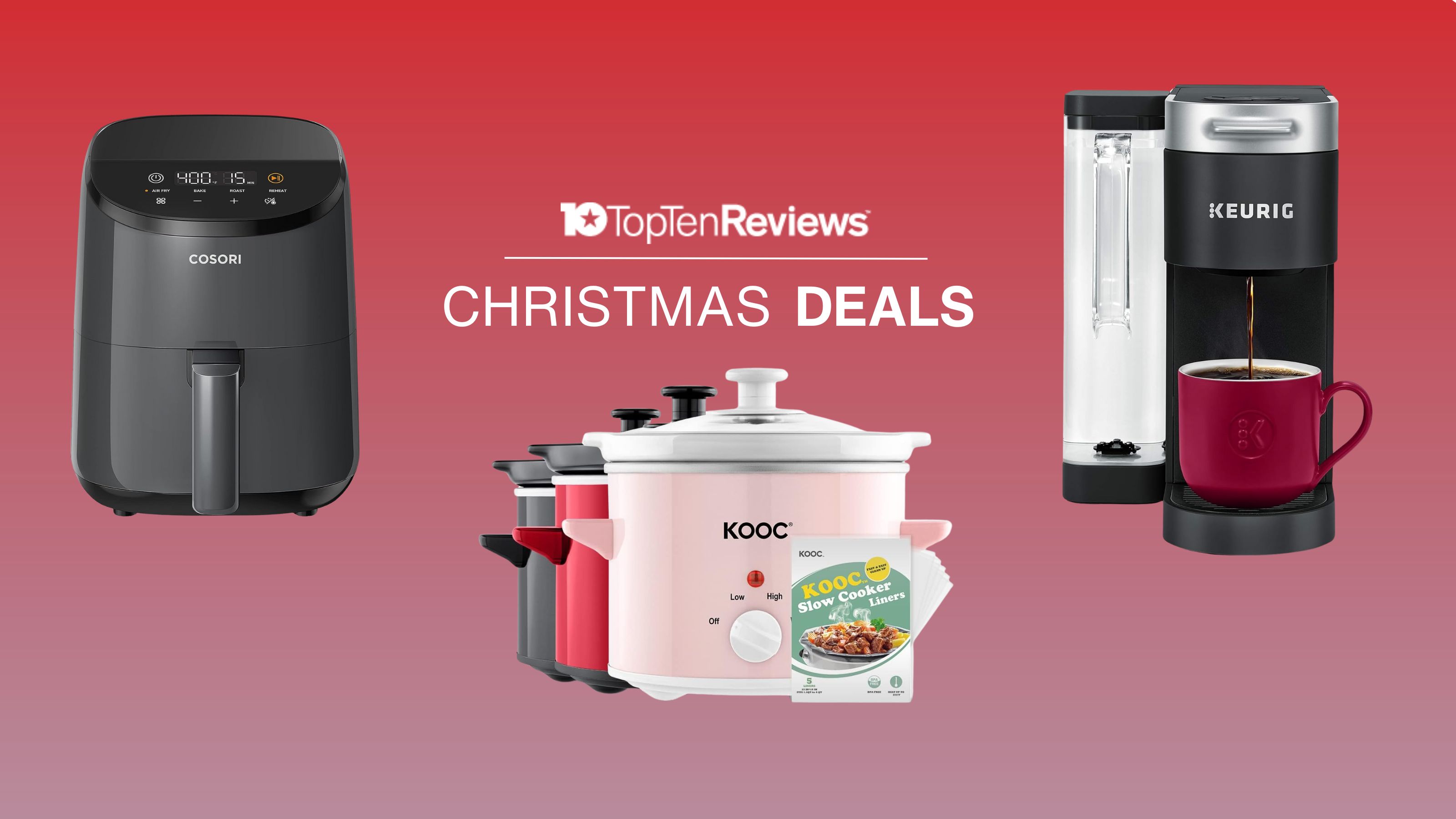 3 last-minute Christmas deals from Keurig, Cosori and KOOC that'll all  arrive before the big day - hurry, this is your last chance!