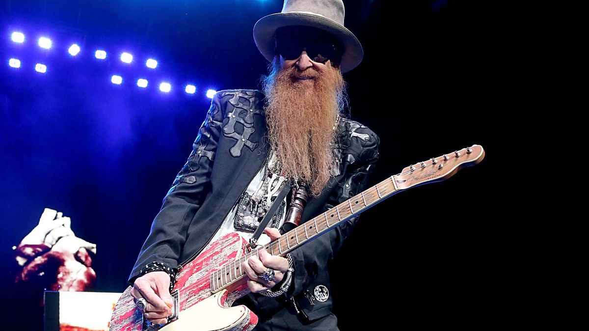 Billy Gibbons of ZZ Top performs in concert at Cedar Park Center on April 30, 2015 in Cedar Park, Texas. 