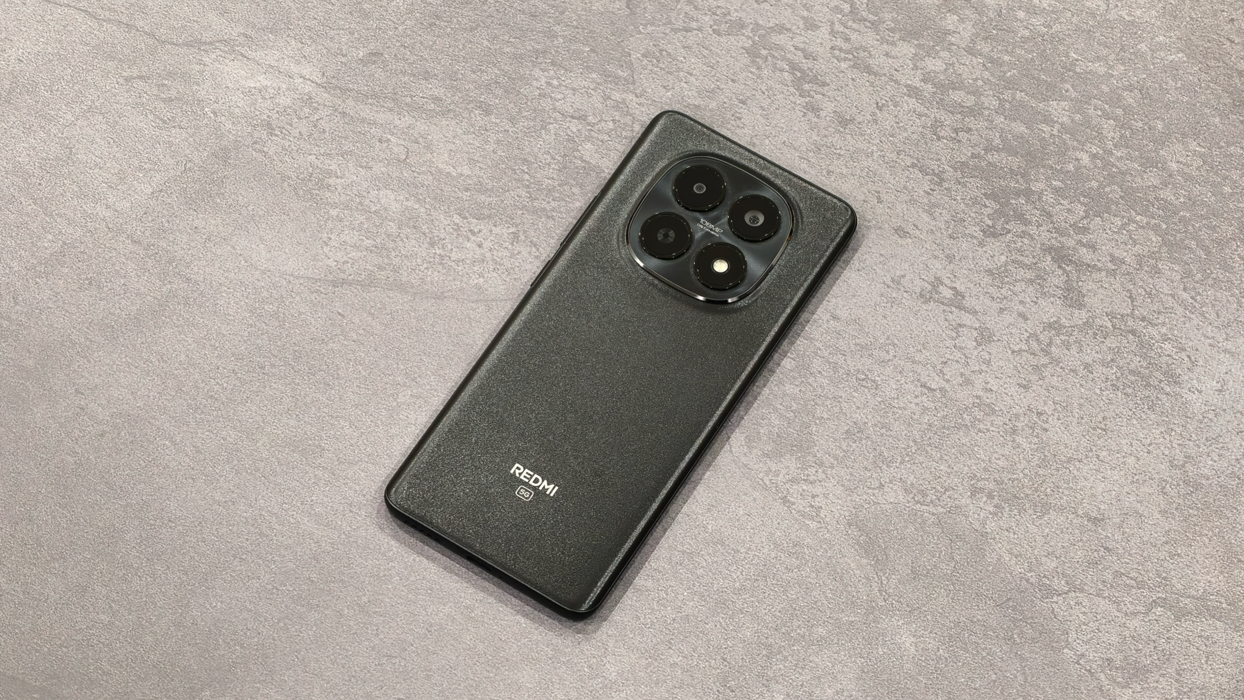 Redmi Note 15 5G on a table