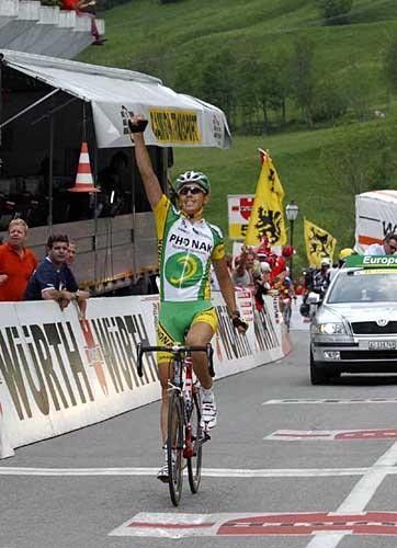 Steve Morabito (Phonak) is pretty happy.
