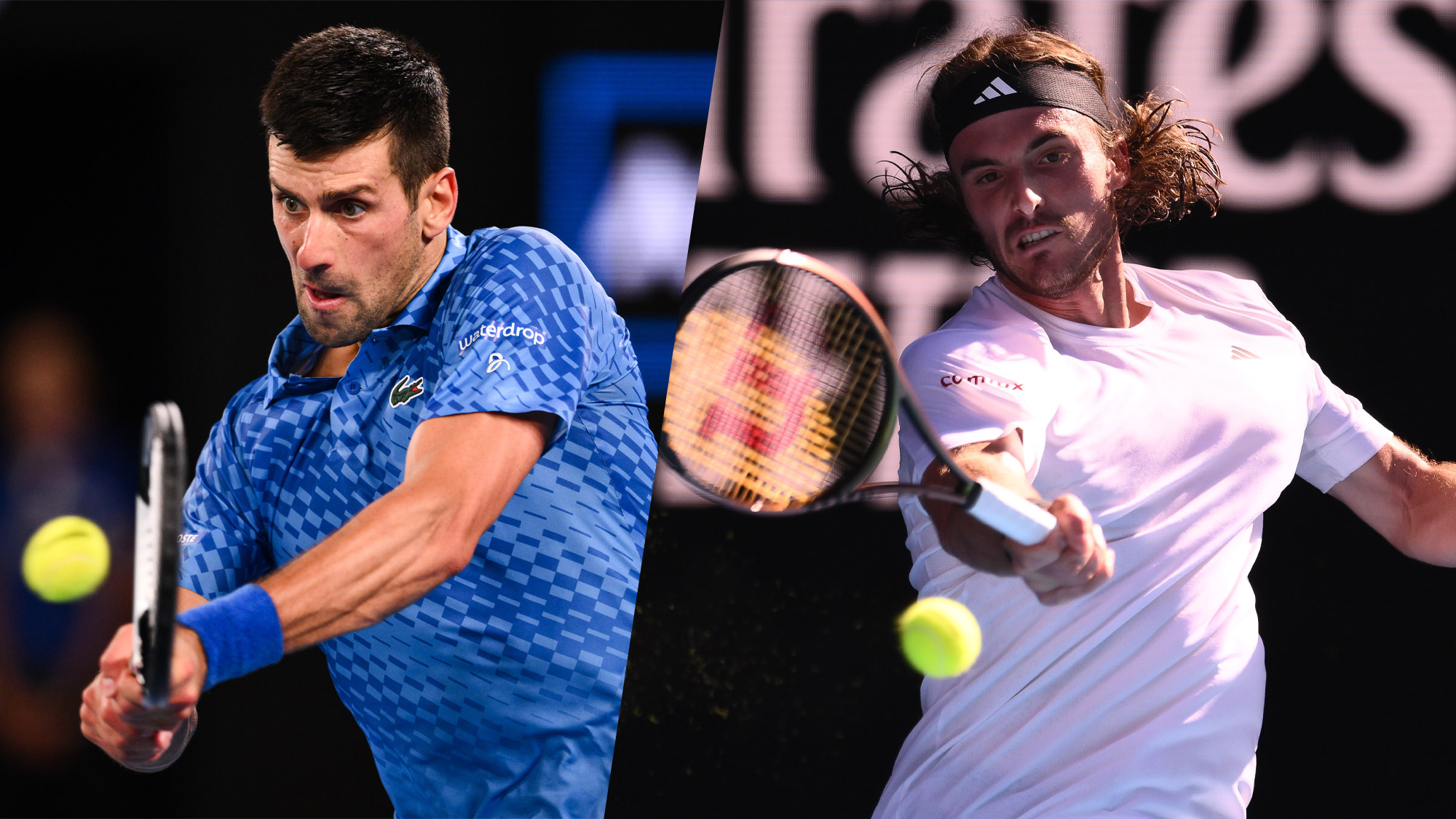 live streaming tennis tsitsipas djokovic