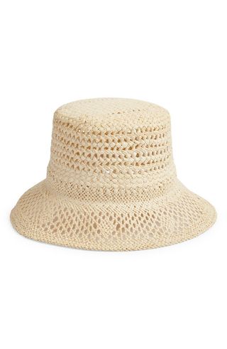 Handcrafted Straw Bucket Hat