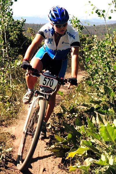 Essence Barton (Giant) at the top of the course